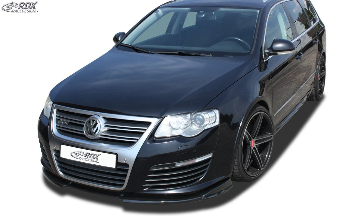 Front Spoiler VARIO-X for VW Passat B6 / 3C R36 Front Lip Splitter - RDX - RDX - RDFAVX30581