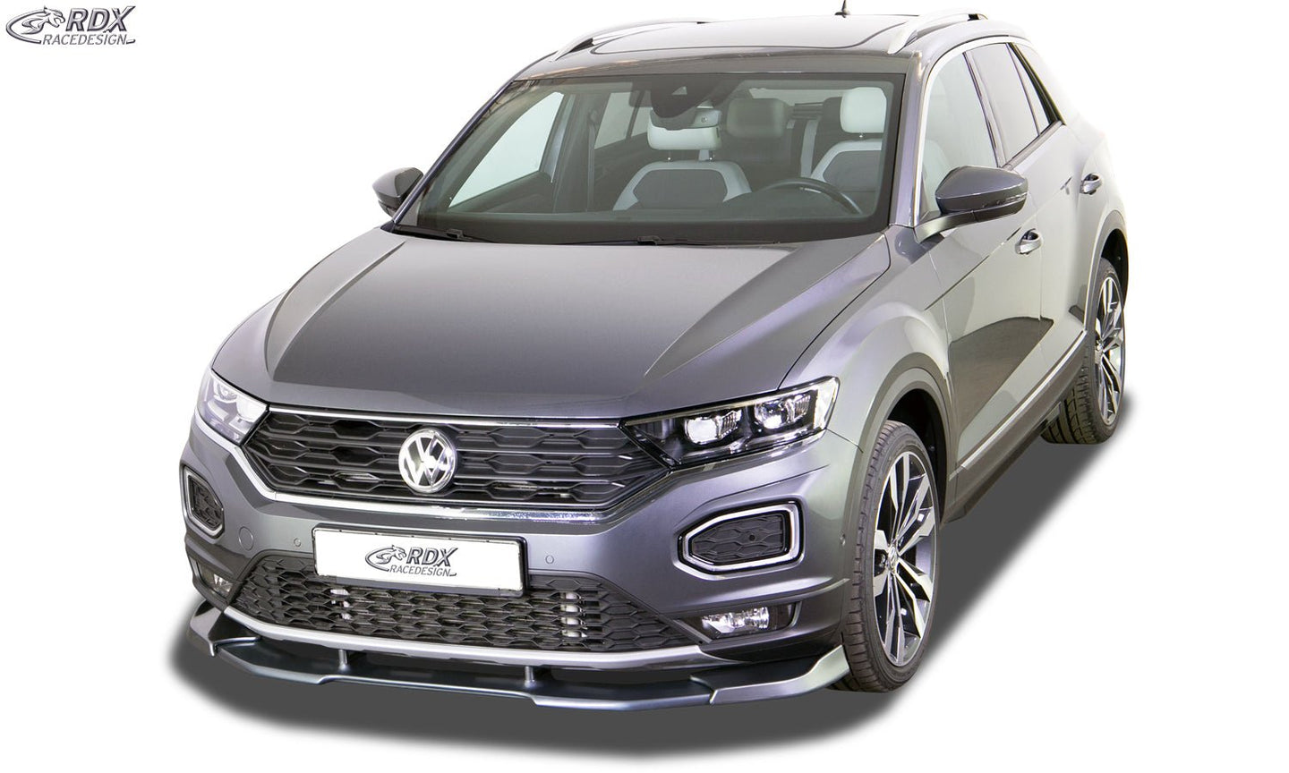 Front Spoiler VARIO-X for VW T-Roc Front Lip Splitter - RDX - RDX - RDFAVX30844