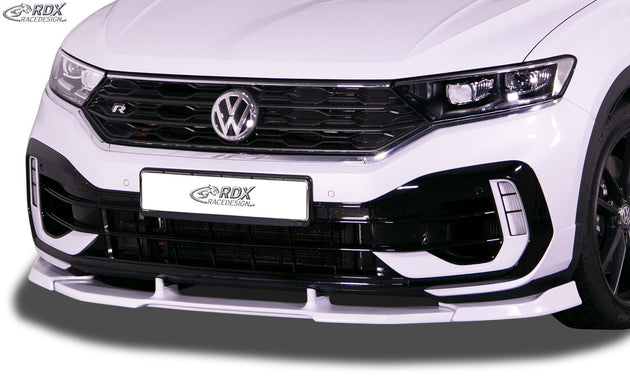 Front Spoiler VARIO-X for VW T-Roc R Front Lip Splitter - RDX - RDX - RDFAVX30092