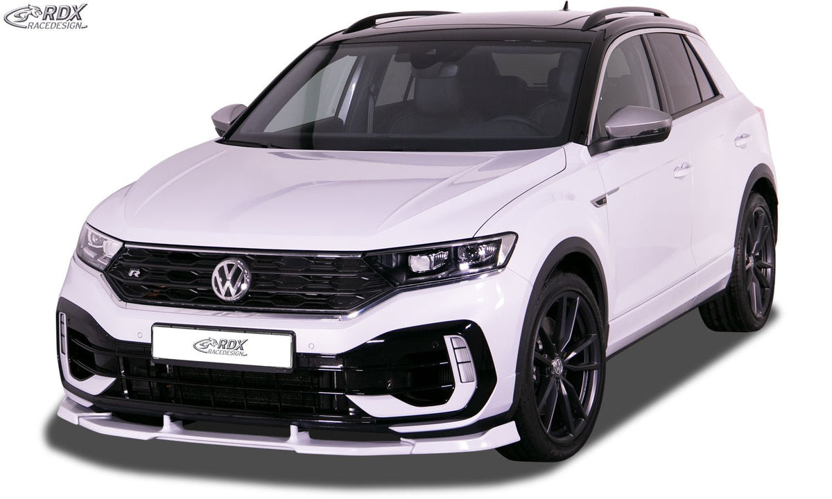 Front Spoiler VARIO-X for VW T-Roc R Front Lip Splitter - RDX - RDX - RDFAVX30092