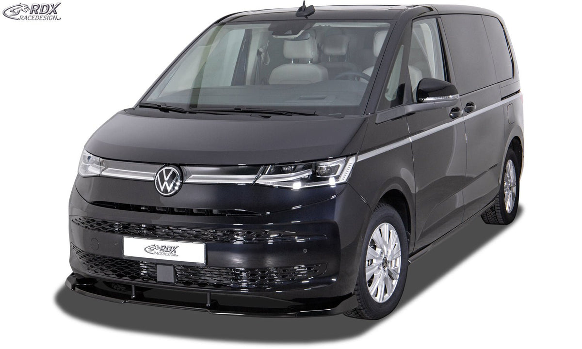 Front Spoiler VARIO-X for VW T7 Multivan / California (2021+) Front Lip Splitter - RDX - Front Lip - RDX - RDFAVX30188