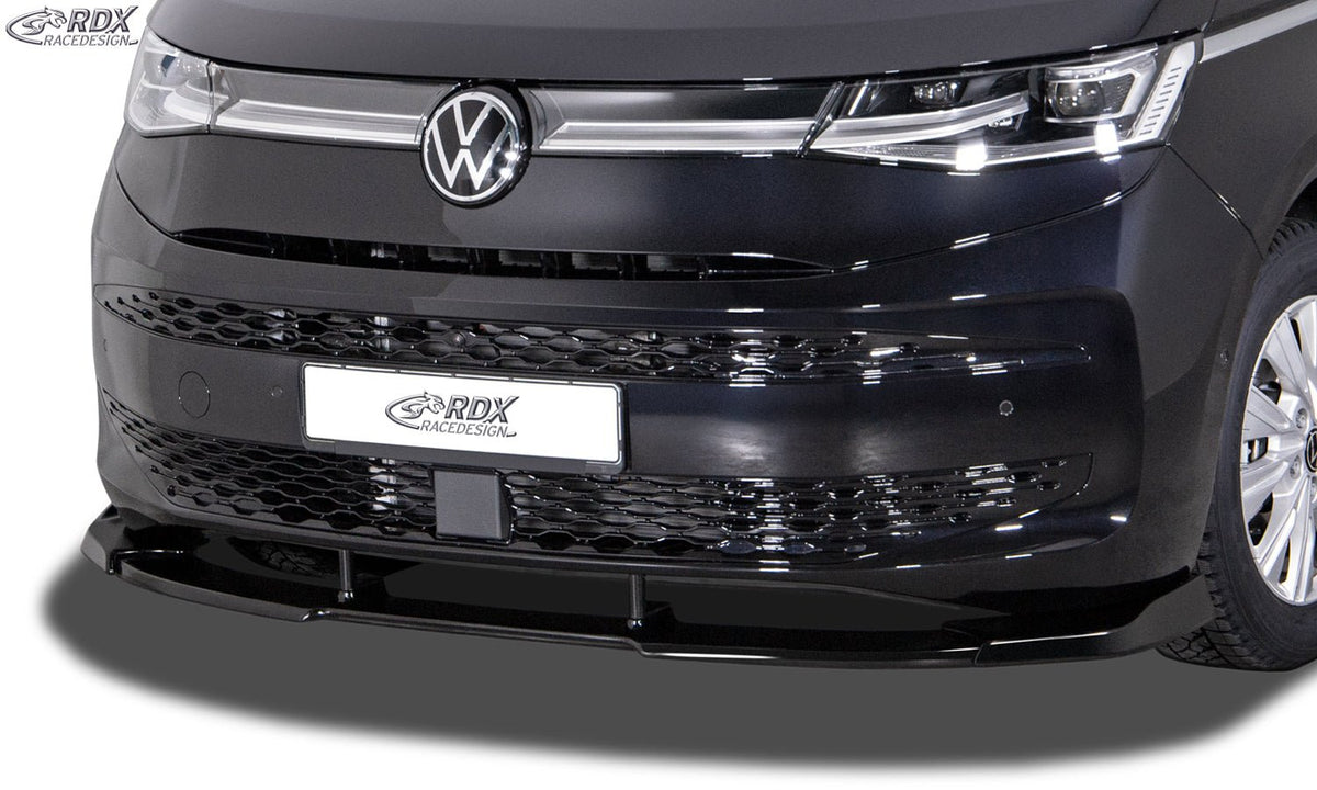 Front Spoiler VARIO-X for VW T7 Multivan / California (2021+) Front Lip Splitter - RDX - Front Lip - RDX - RDFAVX30188
