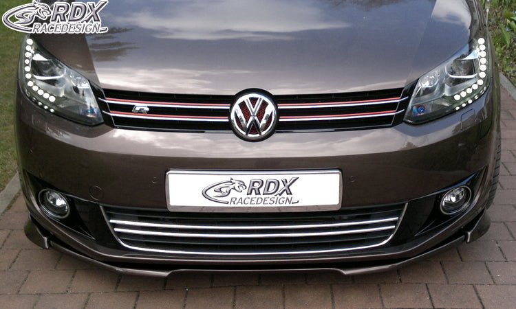 Front Spoiler VARIO-X for VW Touran 1T1 Facelift (2010-2015) / Caddy 2K (2010-2015) Front Lip Splitter - RDX - RDX - RDFAVX30014