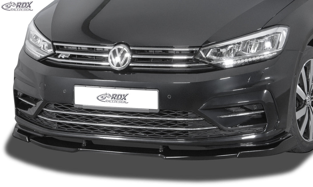 RDX VARIO-X front lip splitter for the VW Touran R-Line 5T (2015+) – image 2 of 3