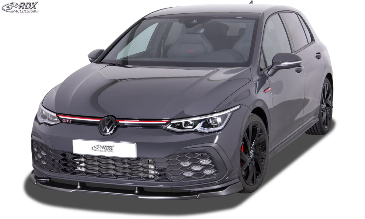 Front Spoiler VARIO-X Volkswagen VW Golf 8 GTI (CD / 2020+) Front Lip Splitter - RDX - RDFAVX30241