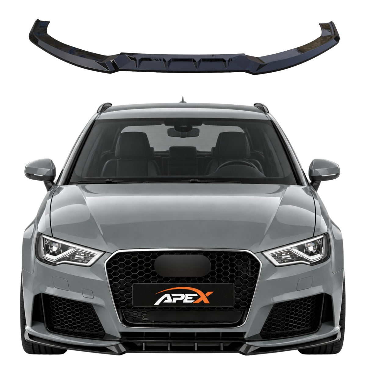 Front Splitter Audi RS3 8V Sportback Pre-Facelift (2015-2016)