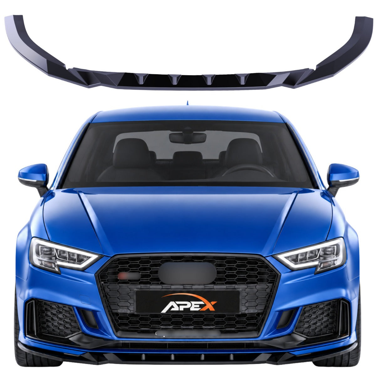 Front Splitter Audi RS3 8V Sportback Facelift (2017-2019)