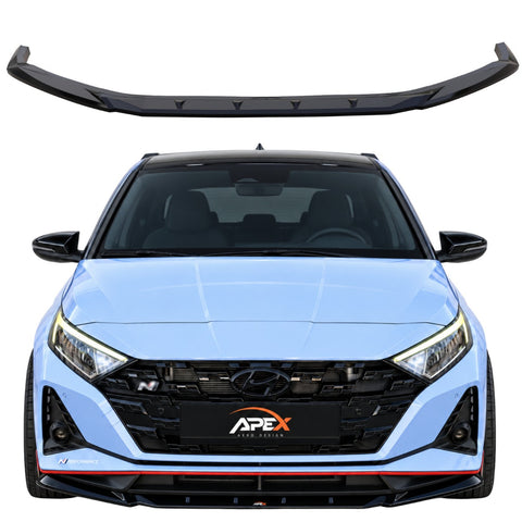 Frontlippe Hyundai i20 N (2020-2024) - APEX Glanzschwarz