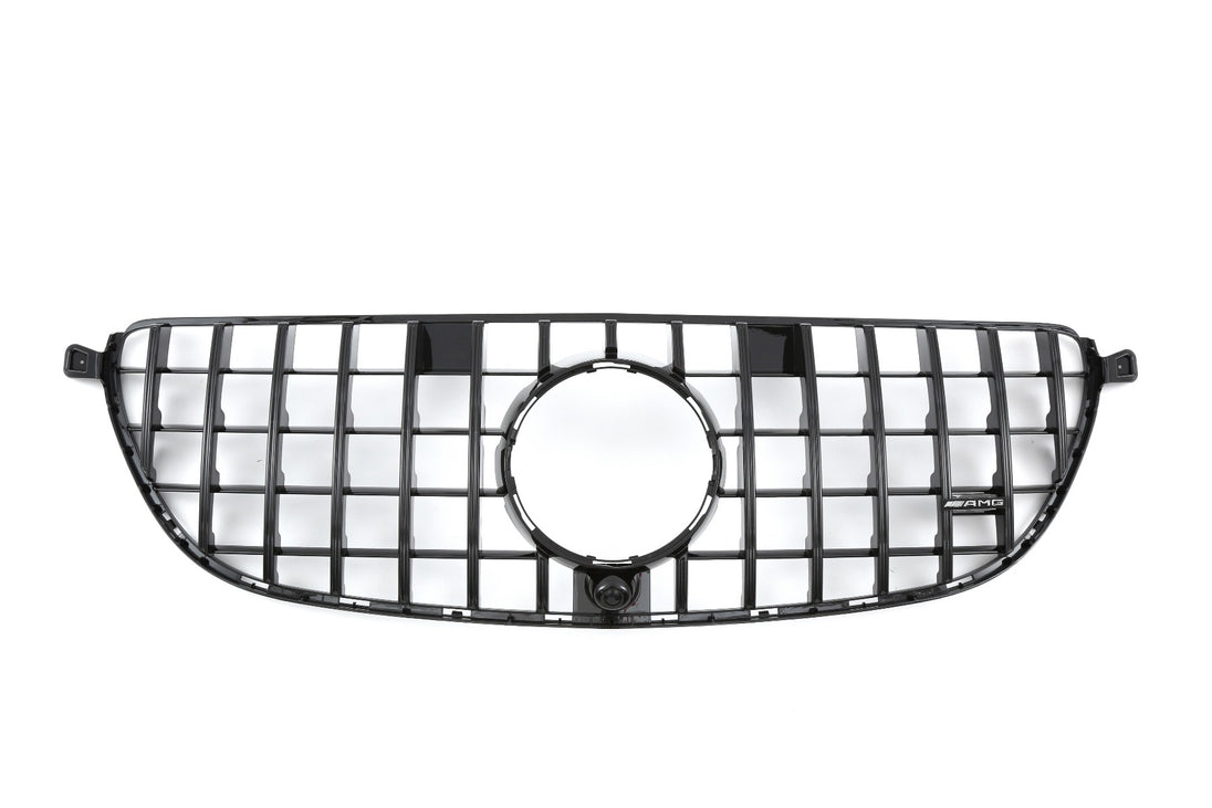 Grille Mercedes GLE W166 / C292 GLE 63 AMG (2015-2019) – Gloss Black – view 2