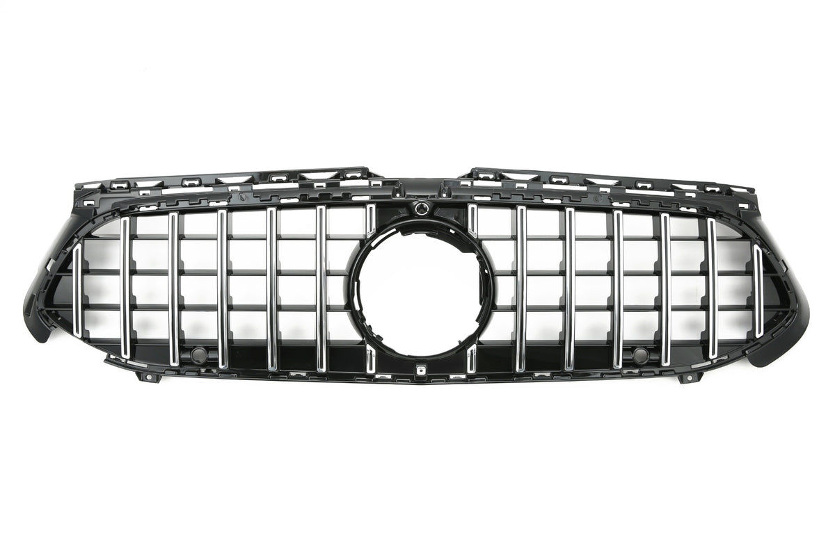 Grille Mercedes A-Class W177 / V177 Facelift (2023+) – Black / Chrome – view 2