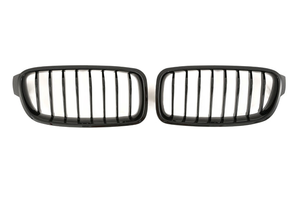Grille BMW 3 Series F30 / F31 (2011-2019) - GCP Double Bar Gloss Black