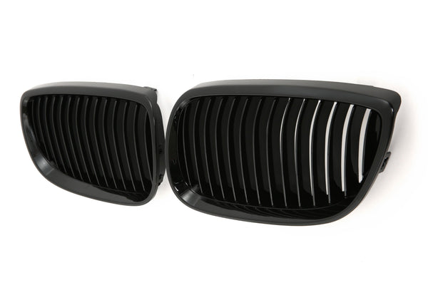 Grelha BMW Serie 3 / M3 E92 / E93 Antes do facelift / M3 (2006-2013) - GCP Preto Brilhante