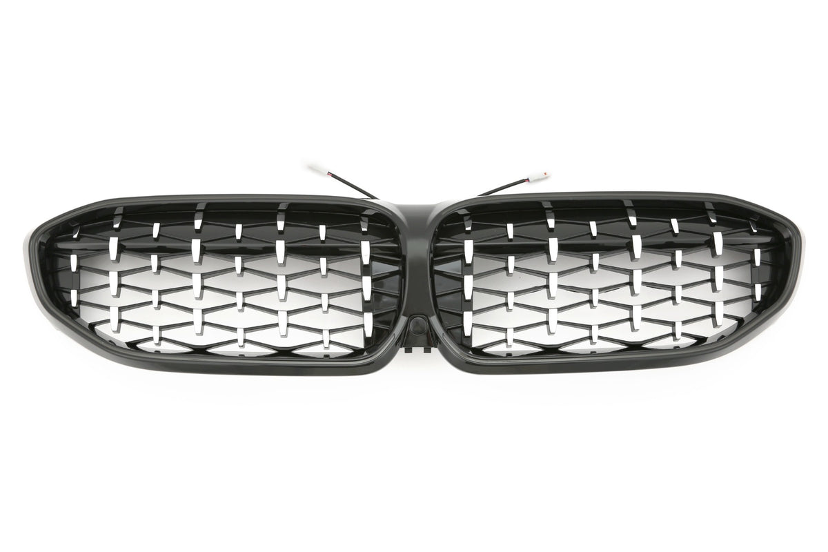 LED Grille BMW 3 Series G20 / G21 Pre-LCI (2019-2022) – Black / Chrome