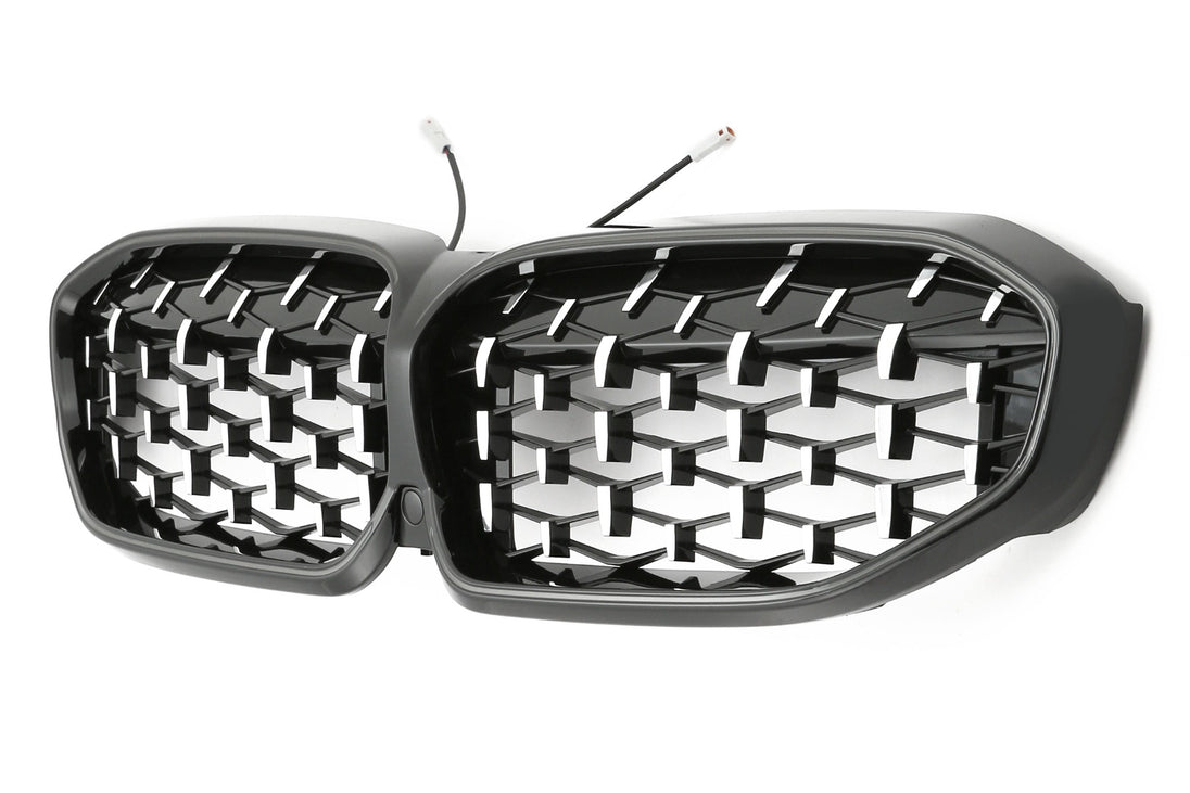 LED Grille BMW 3 Series G20 / G21 Pre-LCI (2019-2022) – Black / Chrome – view 2