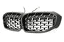 LED Grille BMW 3 Series G20 / G21 Pre-LCI (2019-2022) – Black / Chrome – view 2