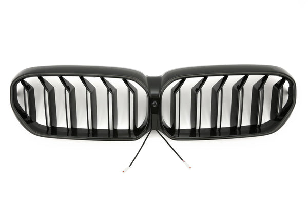 LED Kühlergrill BMW 5er G30 / G31 LCI (2020-2023) - GCP Double Slat Glanzschwarz