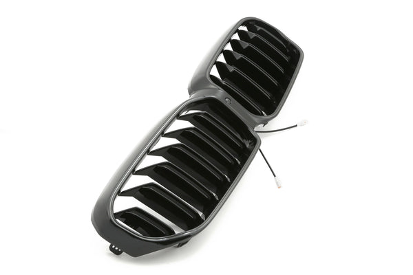 LED Kühlergrill BMW 5er G30 / G31 LCI (2020-2023) - GCP Double Slat Glanzschwarz