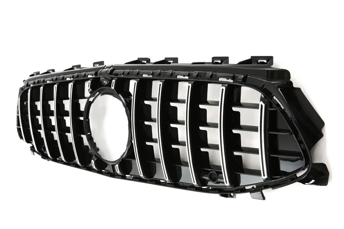 Grille Mercedes CLA C118 / X118 Facelift (2023+) – Black / Chrome – view 3