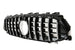 Grille Mercedes CLA C118 / X118 Facelift (2023+) – Black / Chrome – view 3