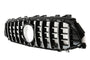 Grille Mercedes CLA C118 / X118 Facelift (2023+) – Black / Chrome – view 3