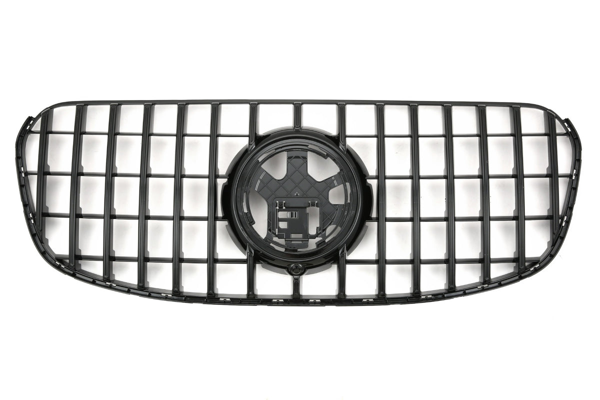 Grille Mercedes GLS X167 Facelift (2023-2026) – Gloss Black – view 3
