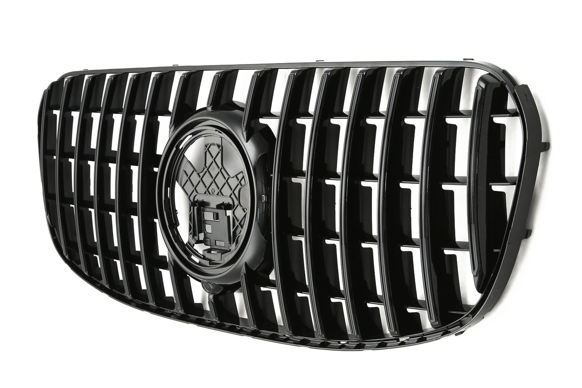 Grille Mercedes GLS X167 Facelift (2023-2026) – Gloss Black – view 4