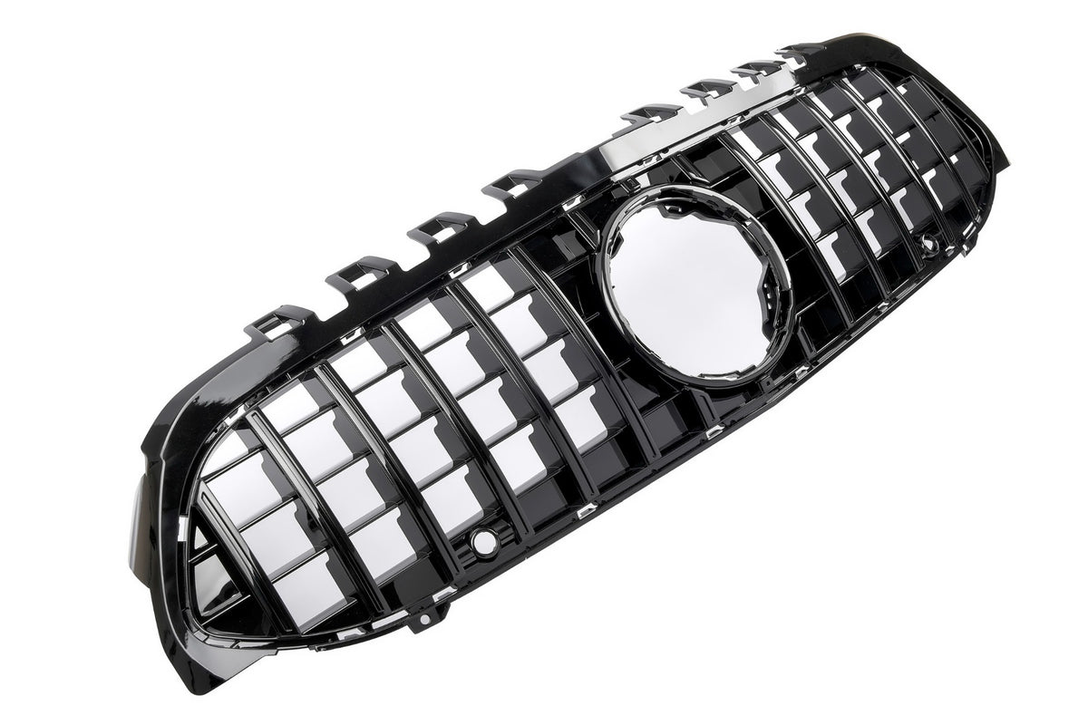 Grille Mercedes A-Class W177 / V177 Pre-Facelift (2018-2022) – Gloss Black – view 5