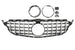 Grille Mercedes C-Class W205 / S205 / A205 / C205 Avantgarde / AMG Line (2014-2021) – Black / Chrome – view 2