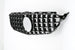 Grille Mercedes C-Class W205 / S205 / A205 / C205 Avantgarde / AMG Line (2014-2021) – Gloss Black – view 2