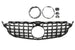 Grille Mercedes C-Class W205 / S205 / A205 / C205 Avantgarde / AMG Line (2014-2021) – Gloss Black – view 3