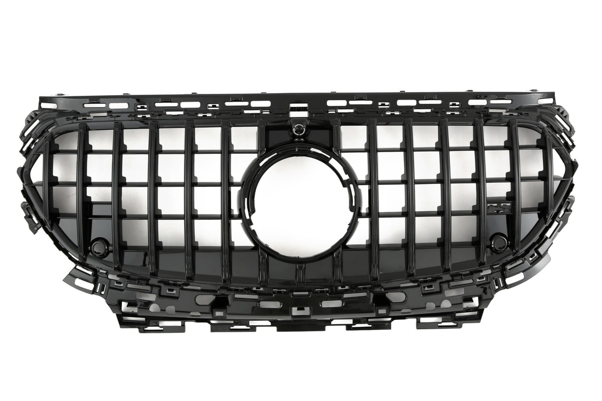 Grille Mercedes E-Class W214 / S214 / X214 AMG Line / Avantgarde (2023+) – Gloss Black – view 2
