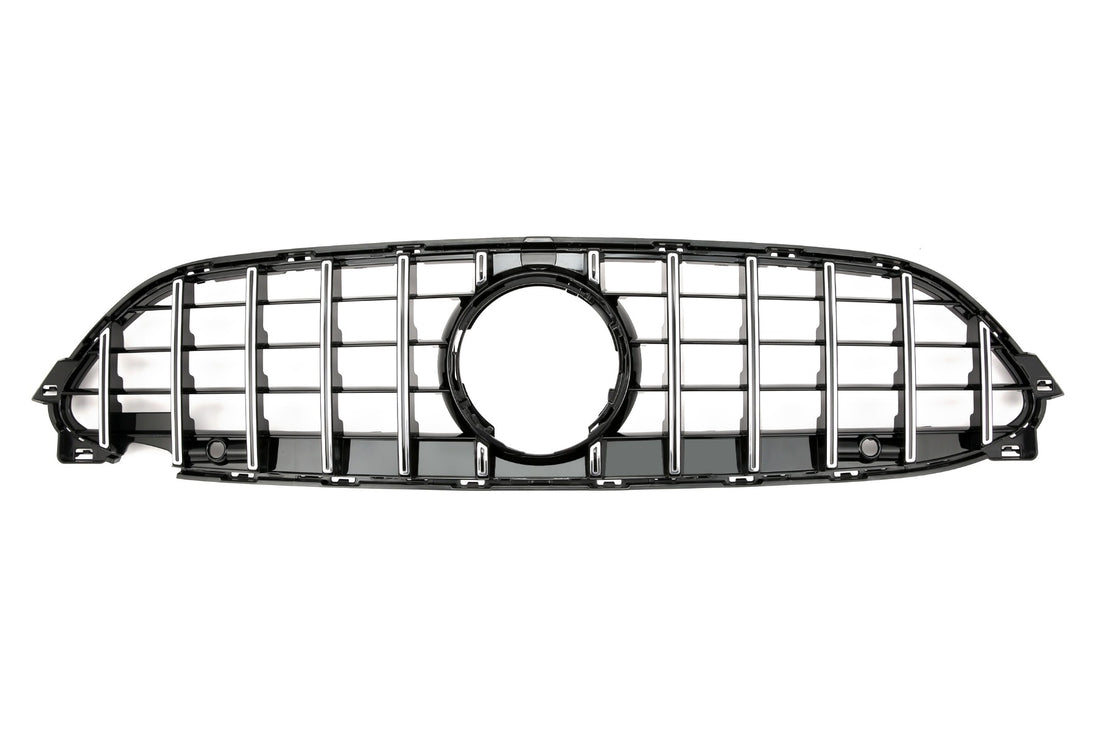 Grille Mercedes CLE C236 / A236 Avantgarde / AMG Line (2023-2026) – Black / Chrome – view 3