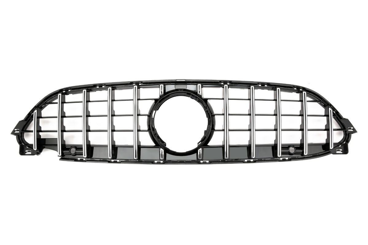 Grille Mercedes CLE C236 / A236 Avantgarde / AMG Line (2023-2026) – Black / Chrome – view 3
