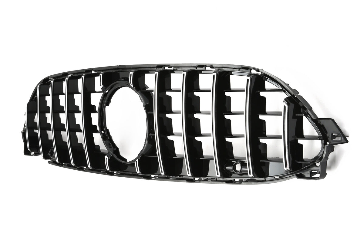 Grille Mercedes CLE C236 / A236 Avantgarde / AMG Line (2023-2026) – Black / Chrome – view 4