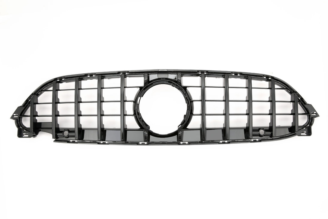 Grille Mercedes CLE C236 / A236 Avantgarde / AMG Line (2023-2026) – Gloss Black – view 3