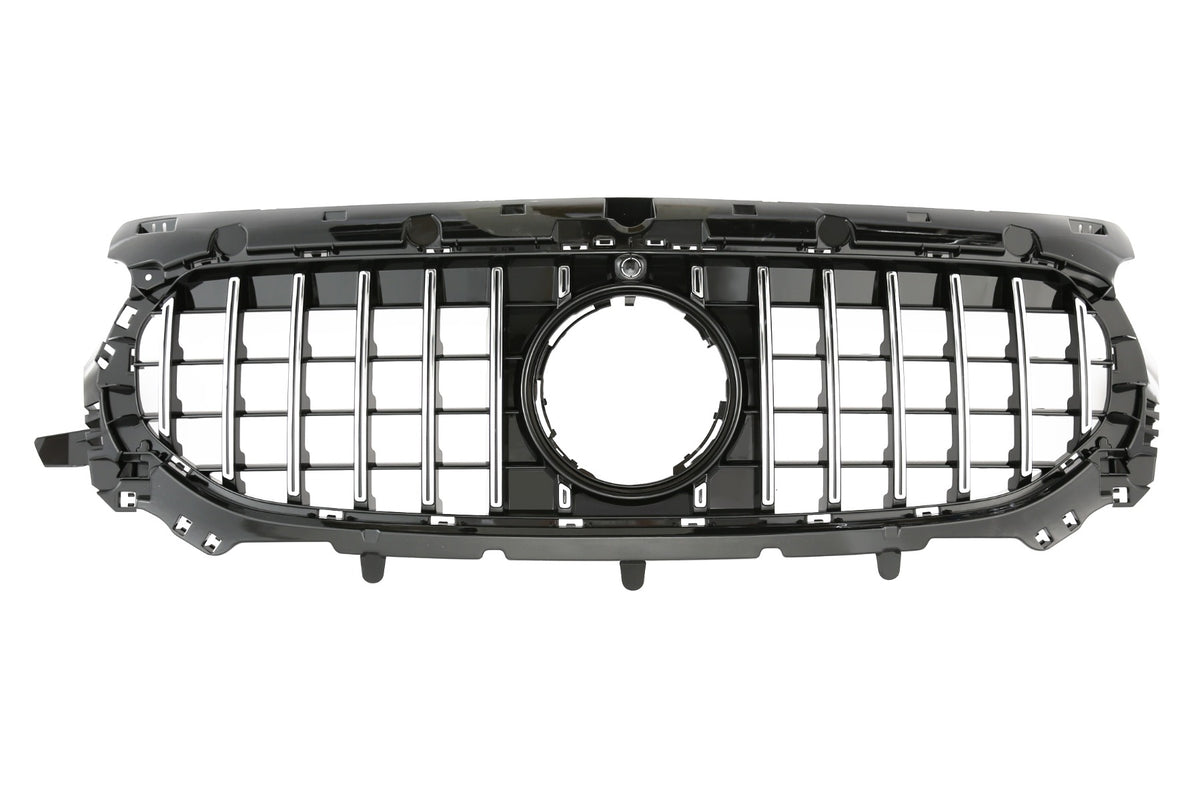 Grille Mercedes GLA H247 Style / Progressive Facelift (2023+) – Black / Chrome