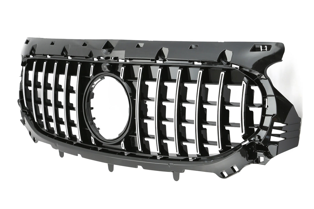 Grille Mercedes GLA H247 Style / Progressive Facelift (2023+) – Black / Chrome – view 2