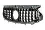 Grille Mercedes GLA H247 Style / Progressive Facelift (2023+) – Gloss Black – view 2