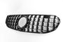 Grille Mercedes GLC X253 / C253 Facelift Standard (2019-2022) – Gloss Black – view 2