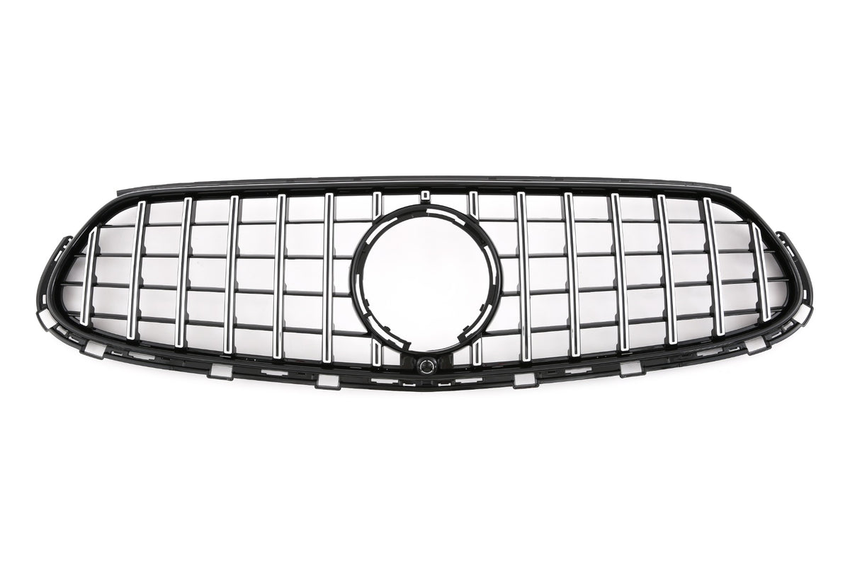 Grille Mercedes GLC X254 / C254 AMG Line (2022-2026) – Black / Chrome – view 3