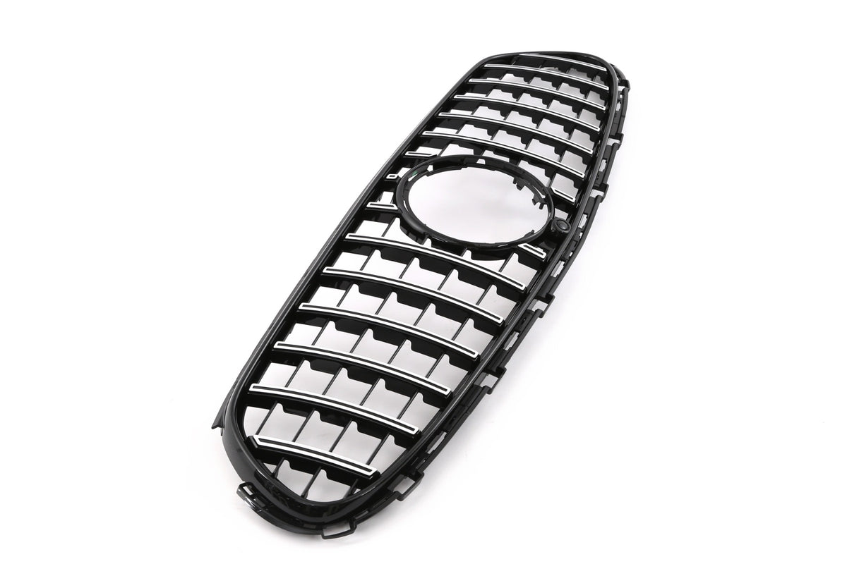 Grille Mercedes GLC X254 / C254 AMG Line (2022-2026) – Black / Chrome – view 4