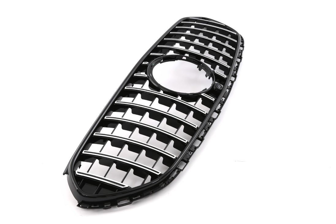 Grille Mercedes GLC X254 / C254 Standard (2022-2026) – Black / Chrome – view 2