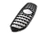 Grille Mercedes GLC X254 / C254 Standard (2022-2026) – Black / Chrome – view 2