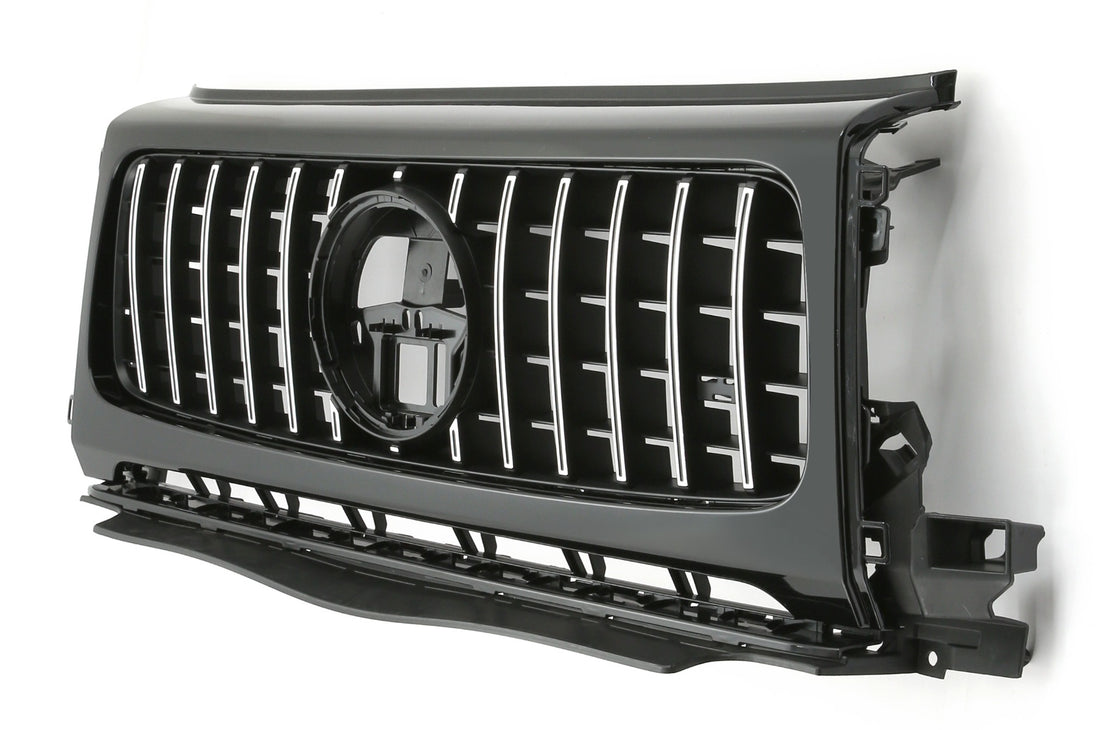 Grille Mercedes G-Class W465 (2024+) – Black / Chrome – view 2