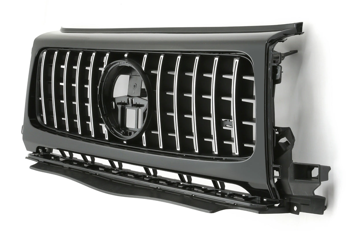Grille Mercedes G-Class W465 (2024+) – Black / Chrome – view 2
