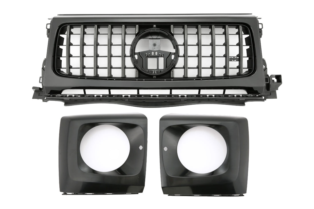 Grille Mercedes G-Class W465 (2024+) – Gloss Black