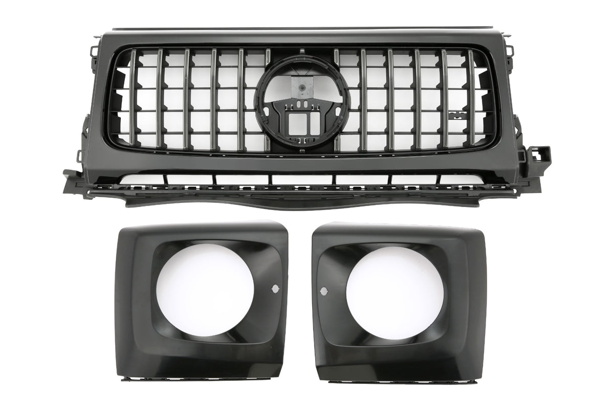 Grille Mercedes G-Class W465 (2024+) – Gloss Black