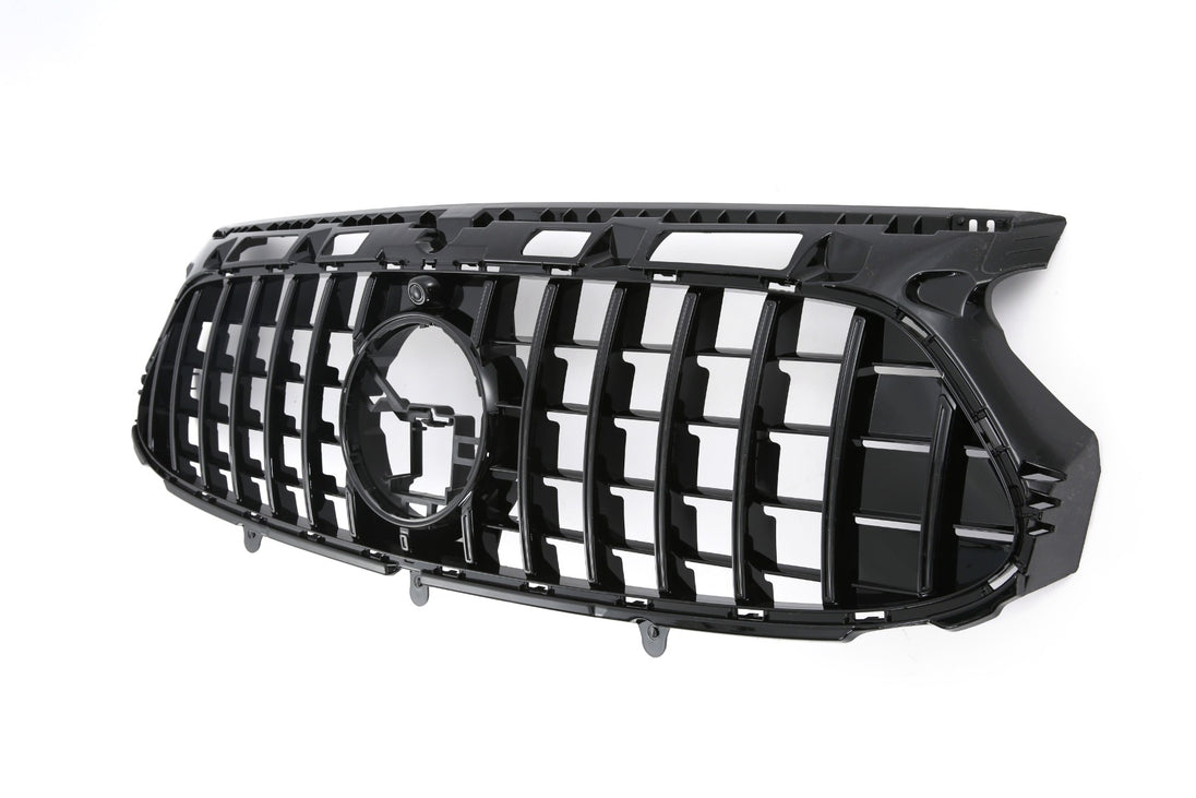 Grille Mercedes GLA H247 AMG Line Facelift (2023+) – Gloss Black – view 2