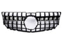 Grille Mercedes GLK X204 Pre-Facelift (2008-2012) – Gloss Black – view 2