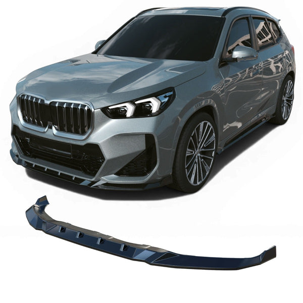Splitter Delantero BMW X1 U11 M Sport (2022+) - APEX Negro Brillo
